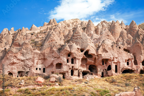 stone house in Cappadocia, Turkey