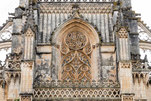 The Monastery of Santa Maria da Vitoria in Batalha, one of the most important Gothic places in Portugal. A World Heritage Site since 1983