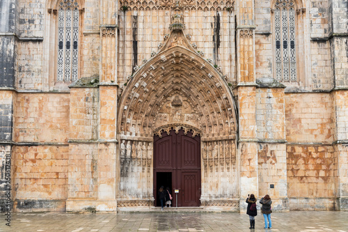 The Monastery of Santa Maria da Vitoria in Batalha, one of the most important Gothic places in Portugal. A World Heritage Site since 1983