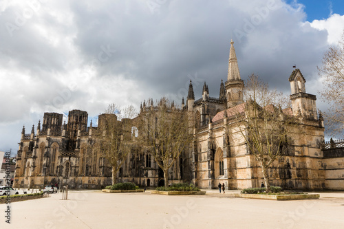 The Monastery of Santa Maria da Vitoria in Batalha, one of the most important Gothic places in Portugal. A World Heritage Site since 1983