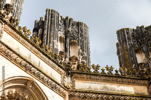 The Monastery of Santa Maria da Vitoria in Batalha, one of the most important Gothic places in Portugal. A World Heritage Site since 1983