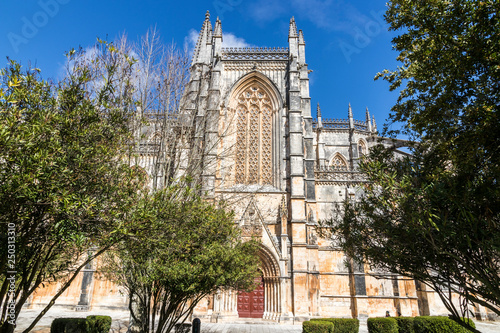 The Monastery of Santa Maria da Vitoria in Batalha, one of the most important Gothic places in Portugal. A World Heritage Site since 1983