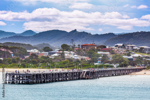 People walking on Coffs Harbour Jetty