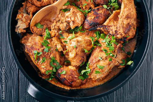 Kuku Paka, Kenyan Chicken stewed in Coconut Sauce