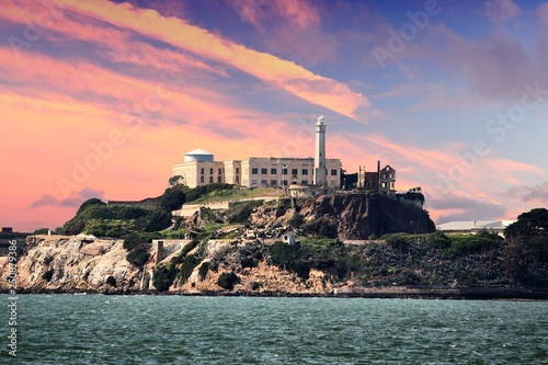 Alcatraz sunset