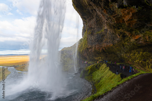 Seljalandsfoss, the beautiful Waterfalls of South-Iceland