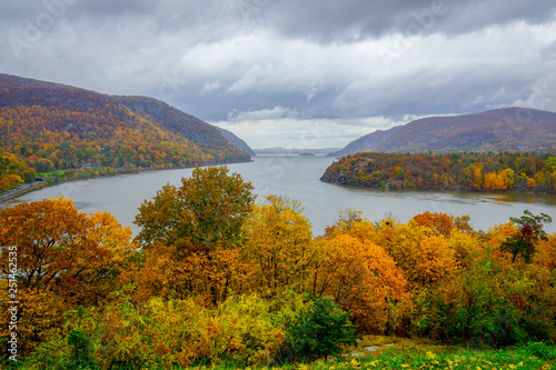 Hudson River from West Point in Autumn