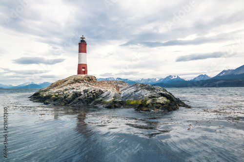Les Eclaireurs lighthouse on Beagle Channel, Ushuaia - Argentina