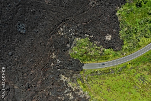 Hawaii mit Drohne - Big Island Lava