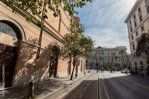 Via Cicerone, vista sul Palazzo di Giustizia - Roma 