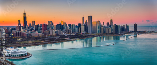 Beautiful Sunsets Chicago