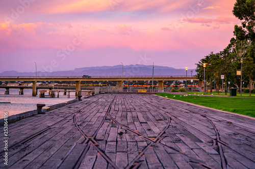 Sunset in Port Augusta, Australia