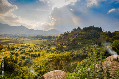 Rwanda volcanoes national park