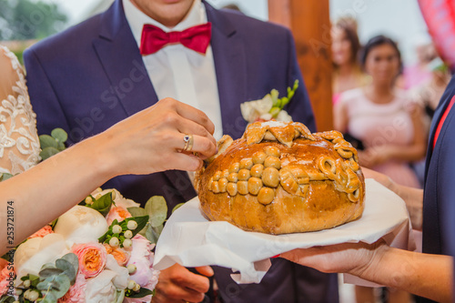 Powitanie Młodej Pary chlebem i solą