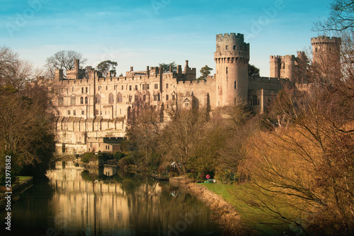 #historic #warwick #castle taken from #oldcastlebridge it was a lovely day, with #riverreflection and #blueskies