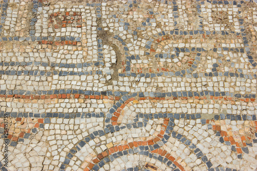 Archaeology, ancient Greek mosaic background