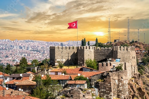 Ankara Castle, Ankara capital city of Turkey