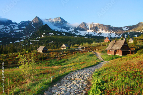 Spring in the Tatra Mountains (Gasienicowa Valley), Poland