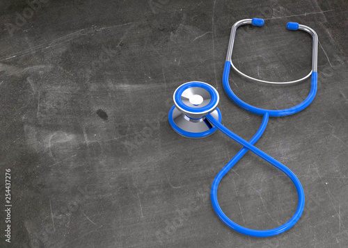 Prevention and Stethoscope Concept - 3D