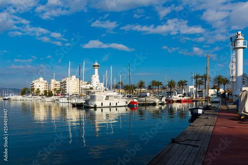 Cityscape of Empuriabrava, Costa Brava