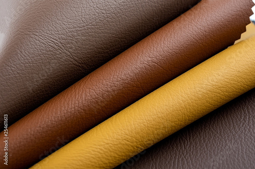 Leather material artificial leather color card