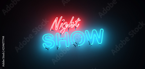 Night show neon