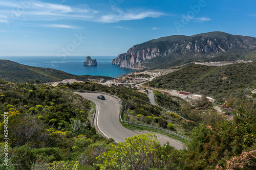 Bellissimo panorama di Pan di Zucchero Masua - Iglesias - Sardegna 