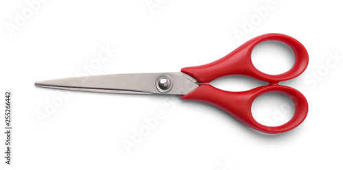 Red Closed Scissors