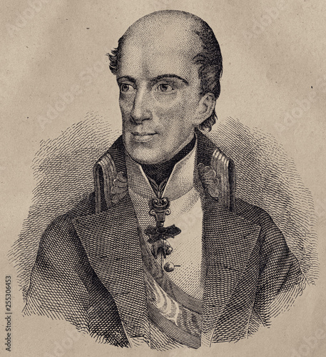 Johann, Erzherzog von Österreich - Illustration from 1848