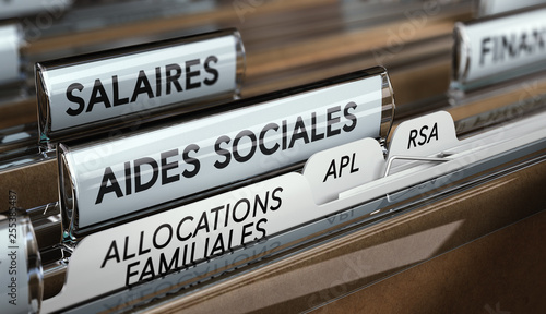 Aides sociales, allocations familiales, APL et RSA