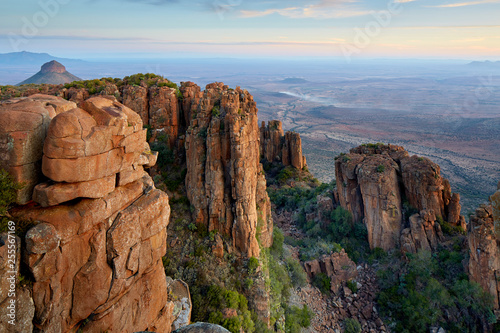 Wonderfull view over african landscape