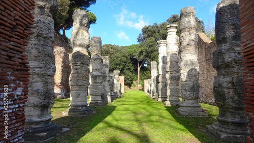 Portus was a large artificial harbour of Ancient Rome.