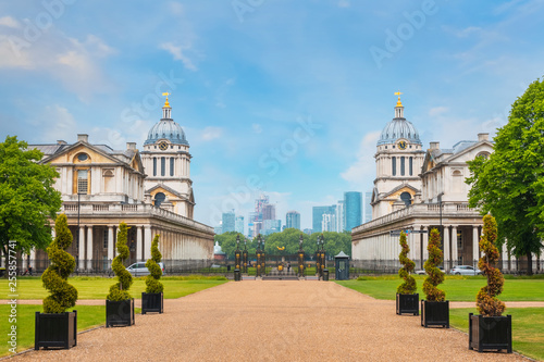 The Old Royal Naval College in Greenwich, London, UK