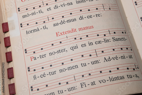 Catholic liturgical book - Pater Noster