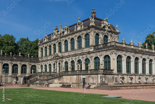 Dresden, Germany - one of the most heavily bombed cities during World War Two, Dresden has be completely rebuilt after 1945, and its Old Town is now a Unesco World Heritage. Here the Zwinger Palace