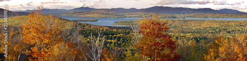 Rangeley lakes in the fall , Maine, USA.