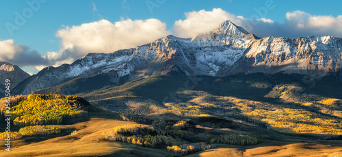 Golden Autumn Aspen on Last Dollar Road near Telluride Colorado