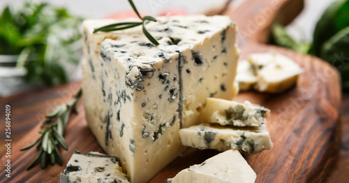 Blue cheese and rosemary