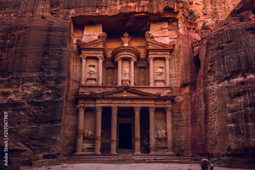Al Khazneh (The Treasury) at Petra, jordan