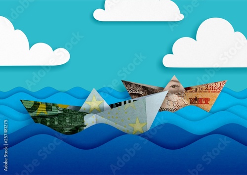 Banknote Origami Boat