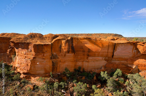 view of the Kings Canyon, Watarrka National Park, Northern Territory, Australia