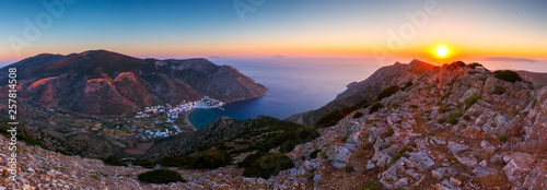 View of Kamares village from the church of Agios Symeon.