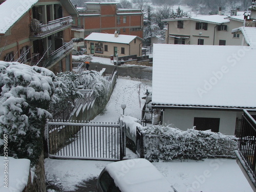 Nevicata a Fonte Nuova