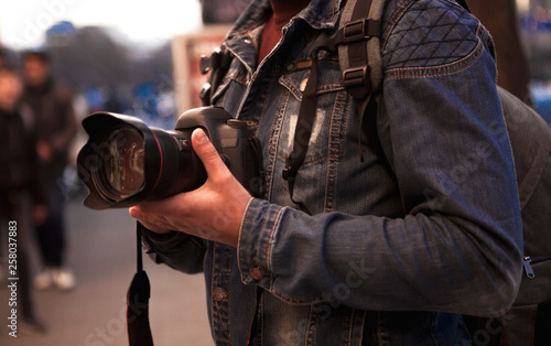 camera and photographer