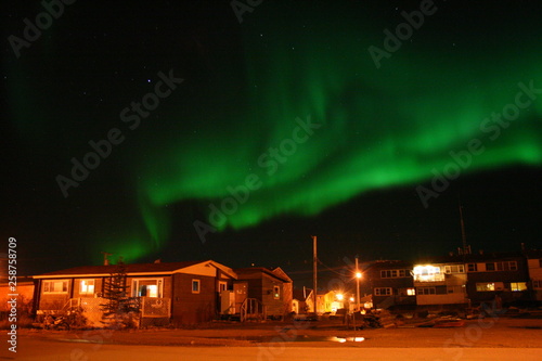 northern light in Canada Churchill Manitoba