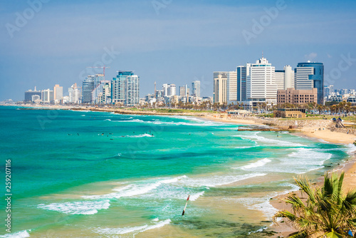 Panoramic view of Tel Aviv, Israel