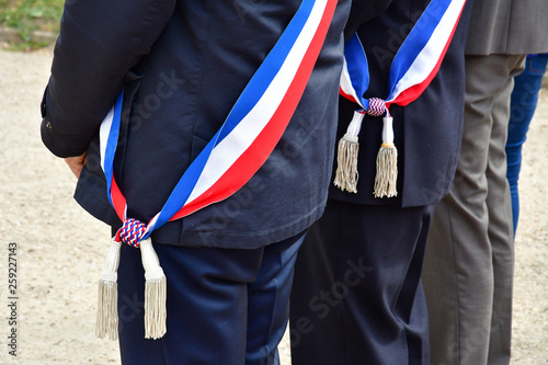 Paris; France - 30 april 2017 : mayor