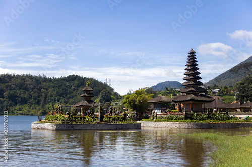 Ulun Danu Beratan Temple in Bali, Indonesia