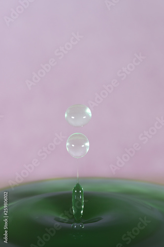 水滴のハイスピード撮影