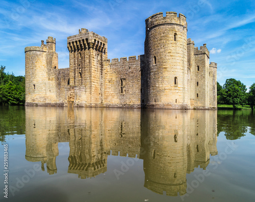 Castle and moat